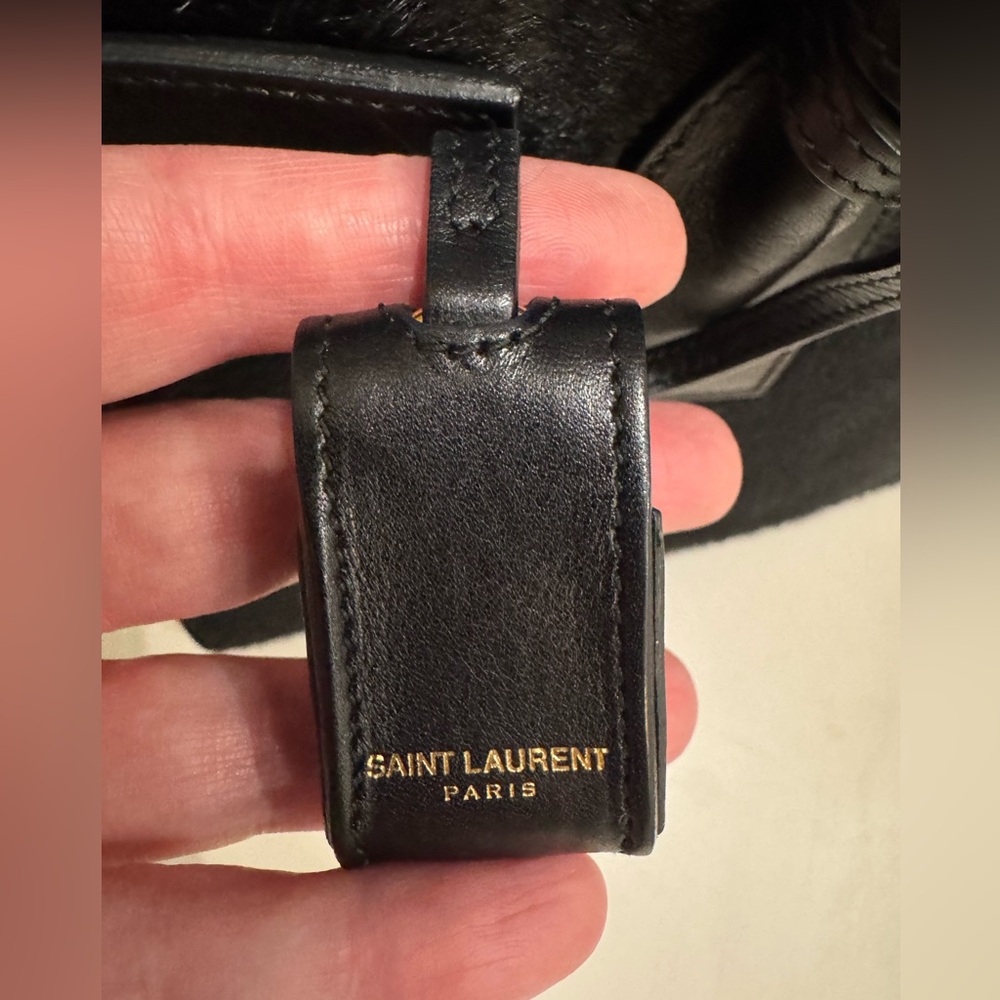 Saint Laurent Sac de Jour pony-style calfskin handbag RARE - Picture 6 of 12